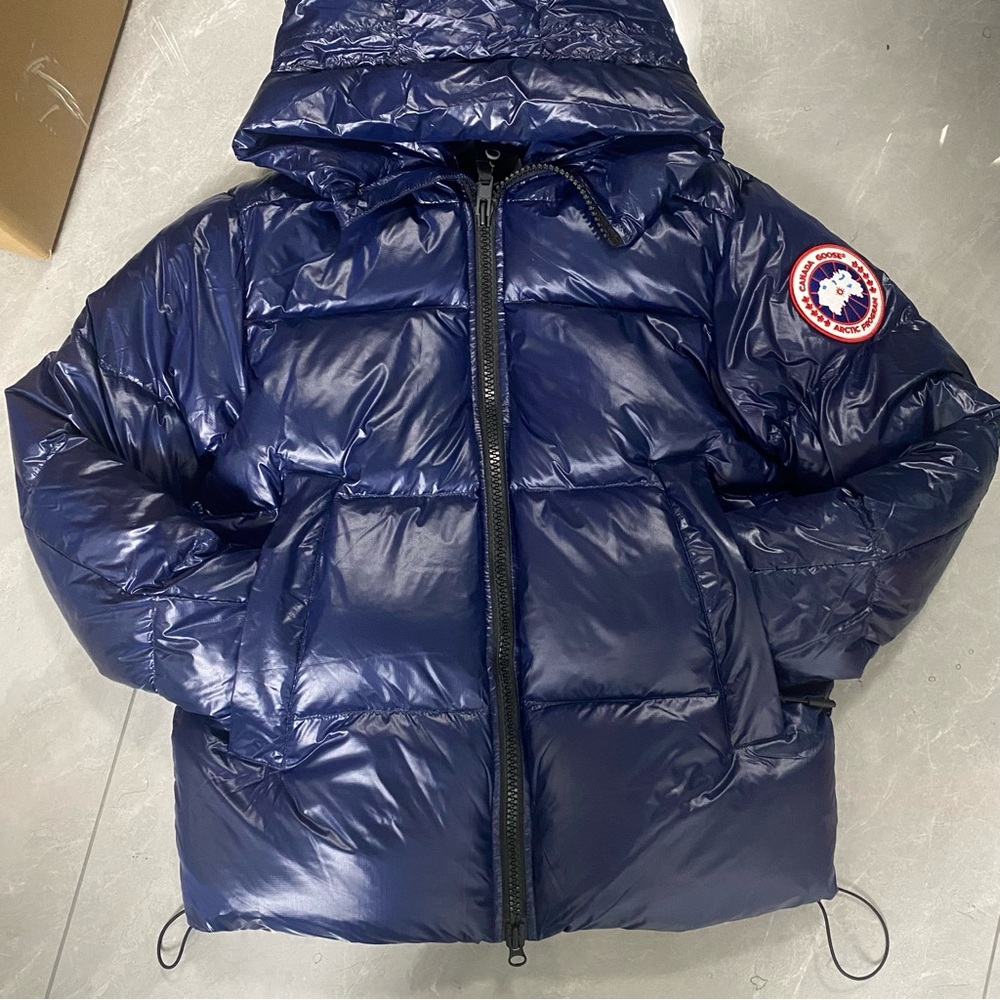 Canada Goose Navy Puffer Jacket